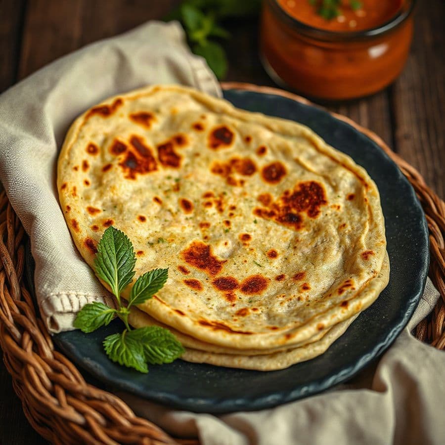 Pudina Paratha