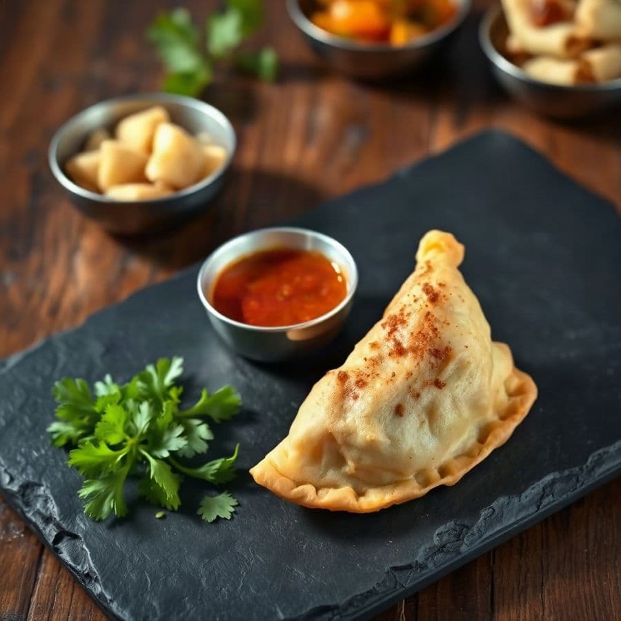 Vegetable Samosa (2 Pieces)