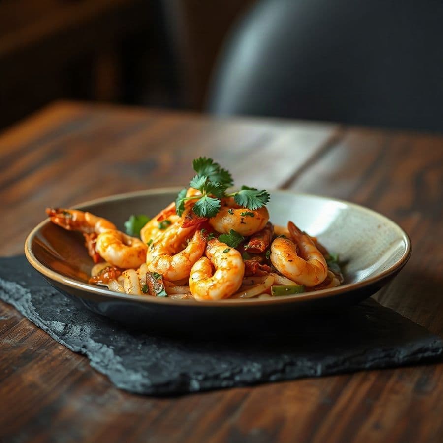 Doon Chilli Prawns