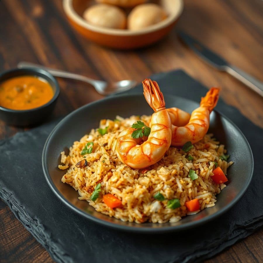 Prawns Biryani