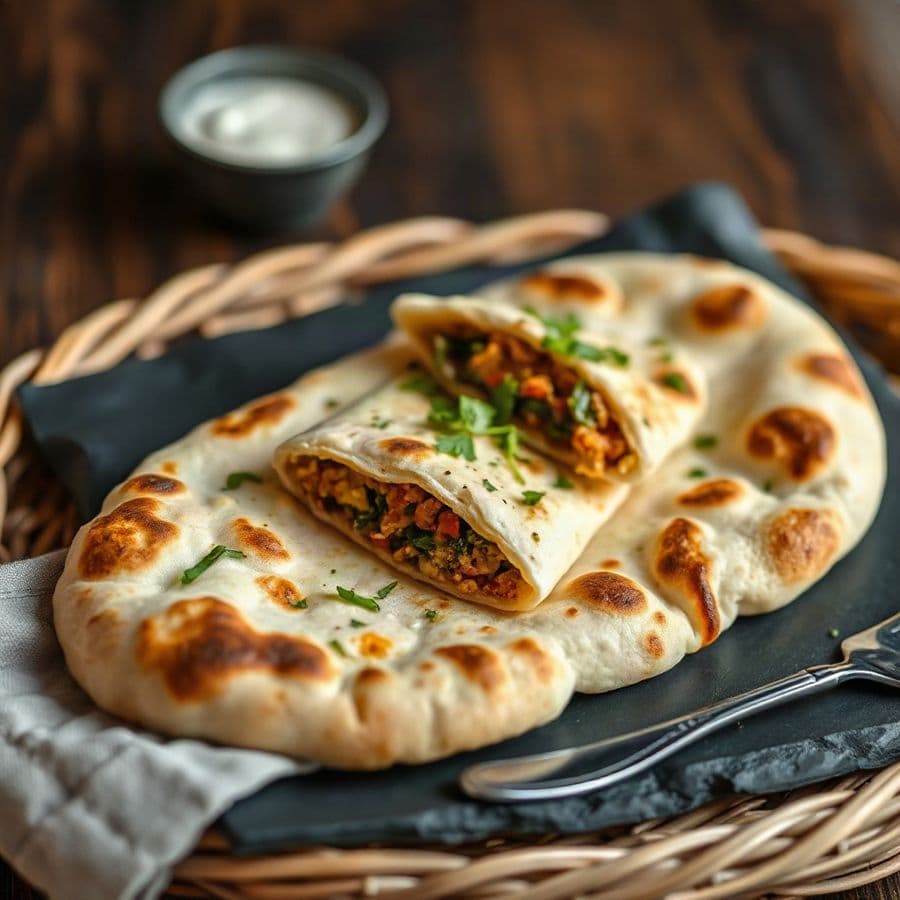 Stuffed Naan