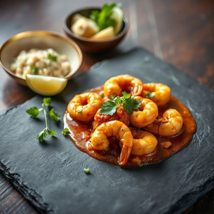 Curry Prawns