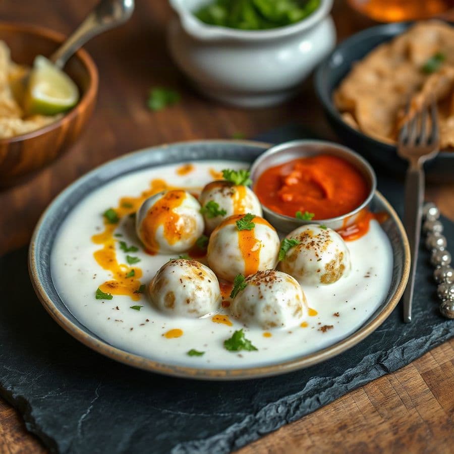Dahi Bhalla - Doon Express Indian Cuisine delta